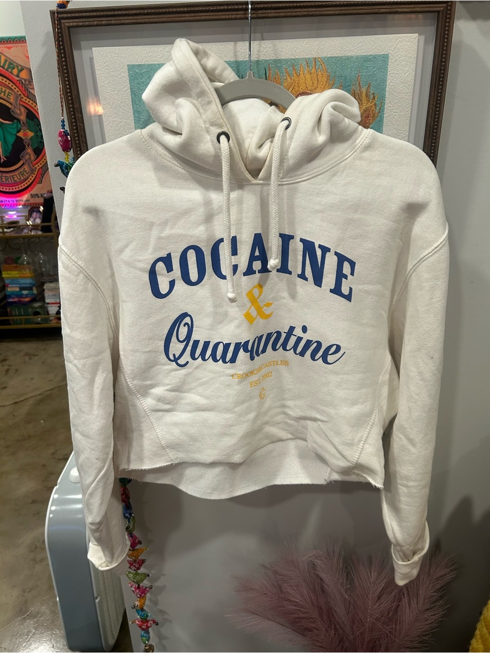 Crooks & Castles Cropped Hoodie